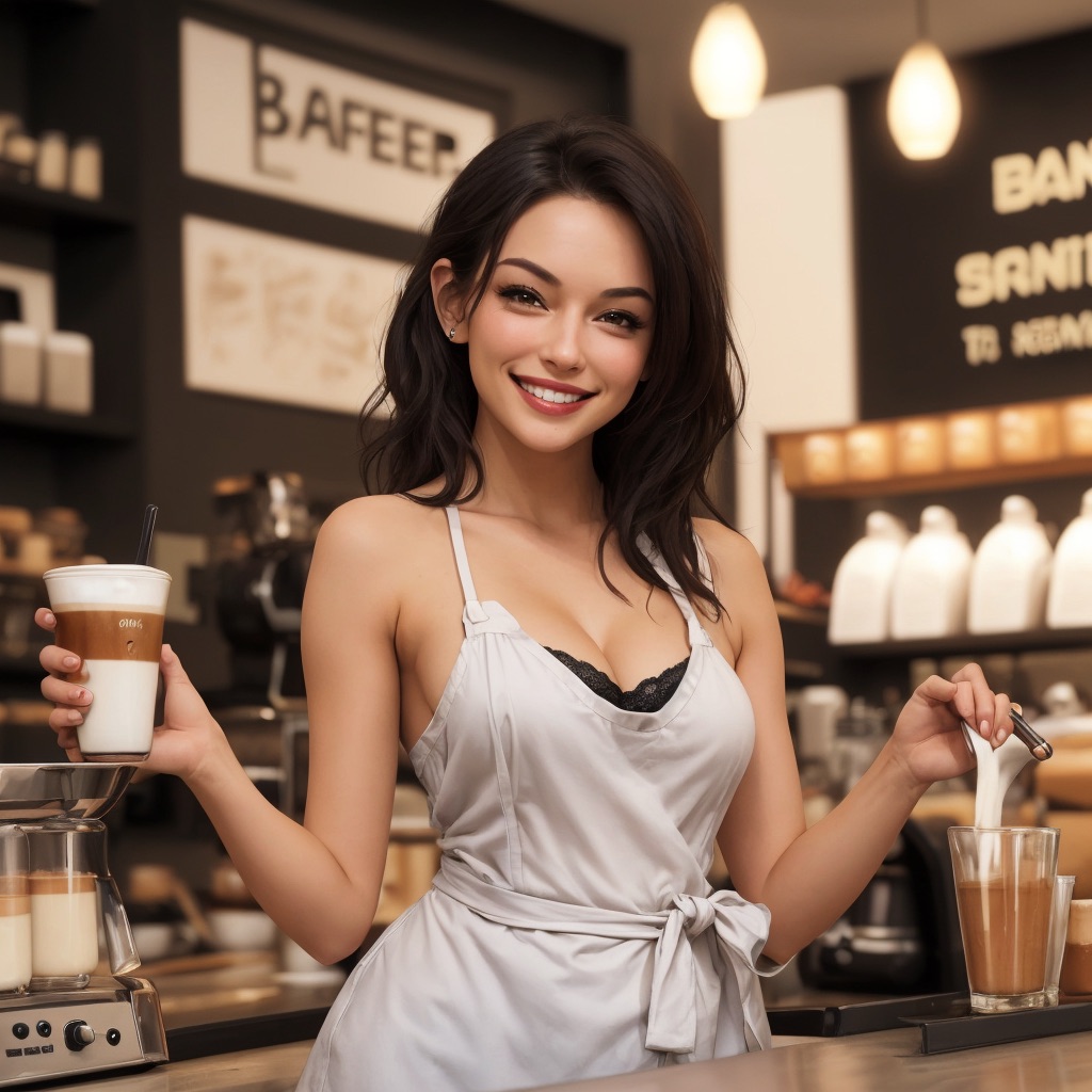 AI画像 - コスチューム（店員） -  - 4枚目