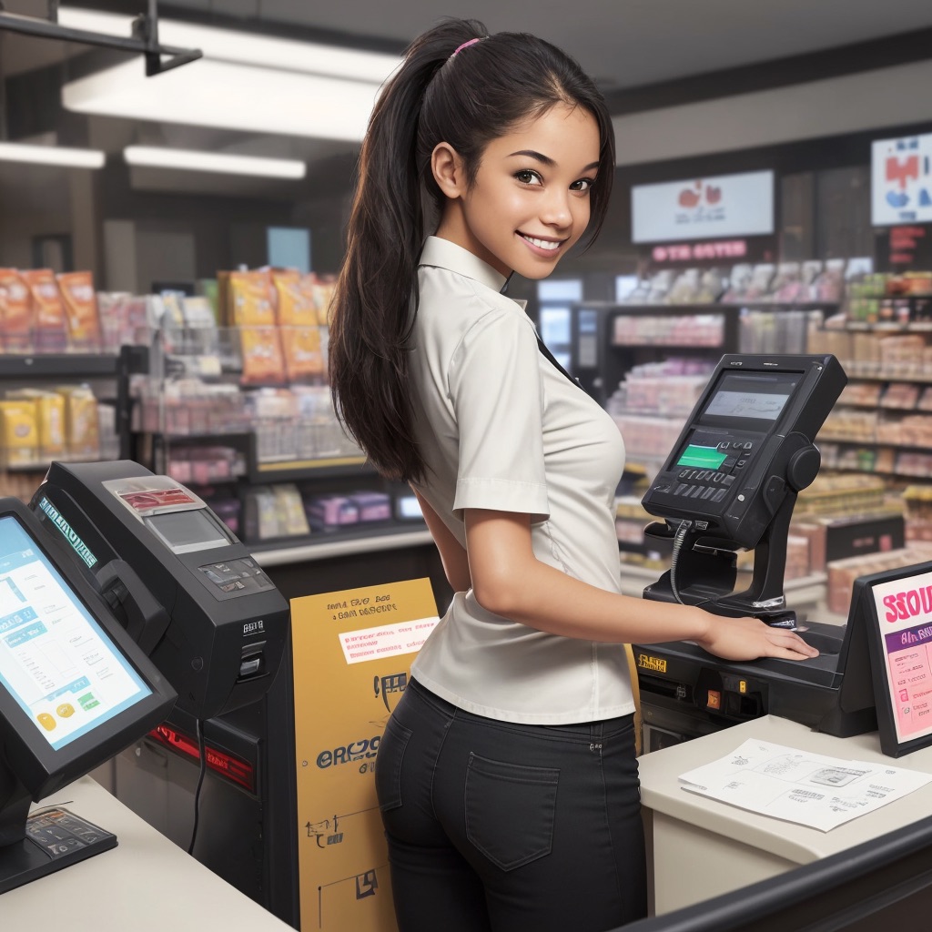 AI画像 - コスチューム（店員） -  - 24枚目