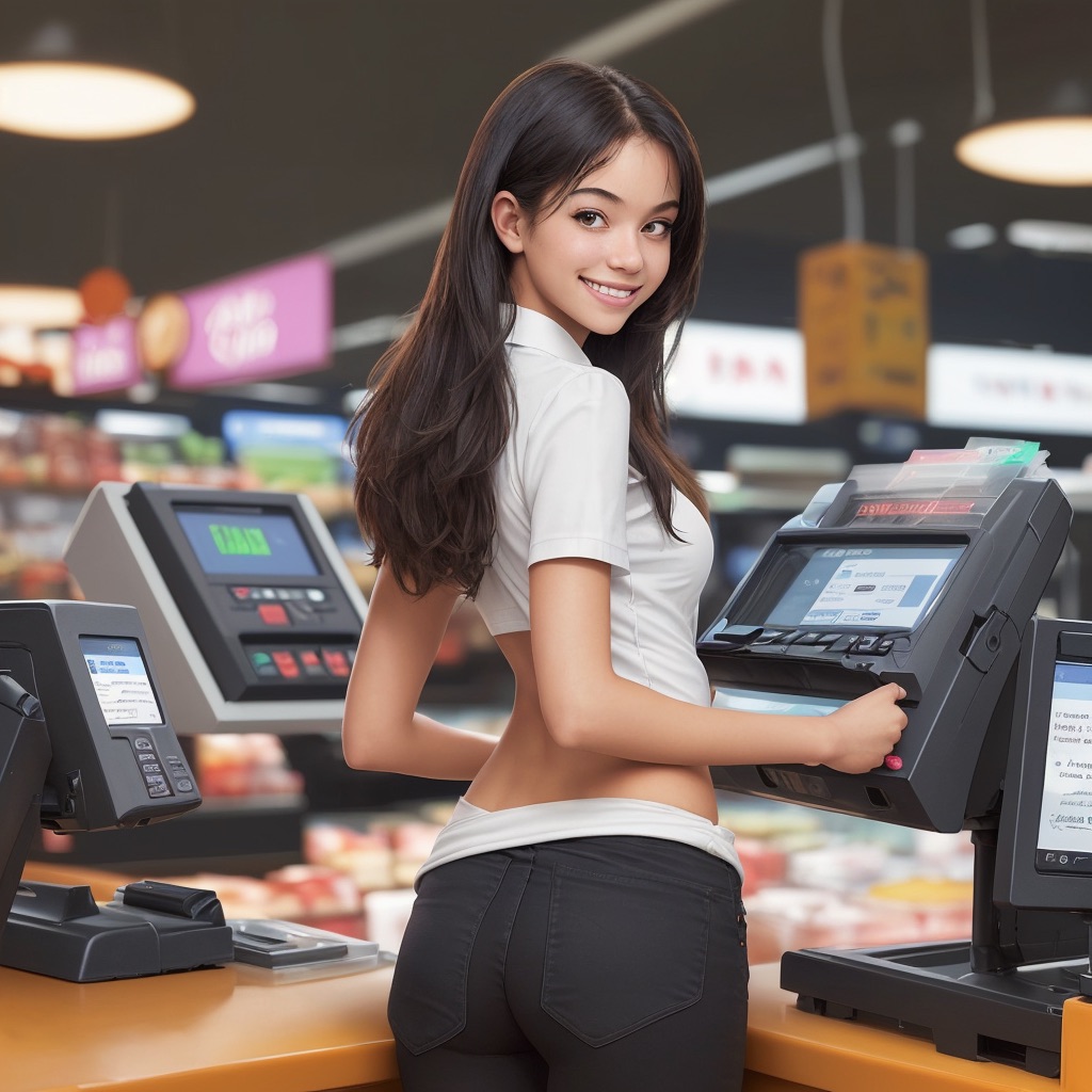 AI画像 - コスチューム（店員） -  - 25枚目