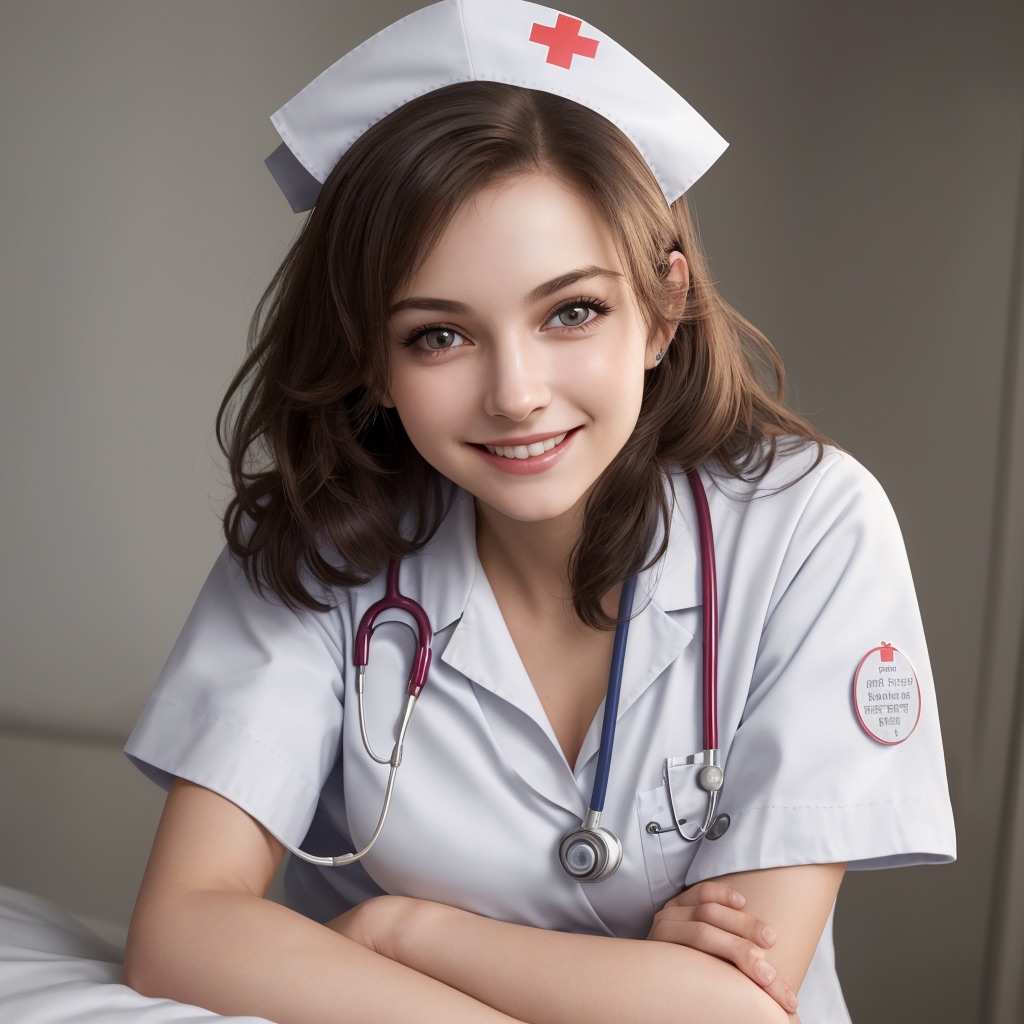 AI画像 - コスチューム（ナース） -  - 1枚目