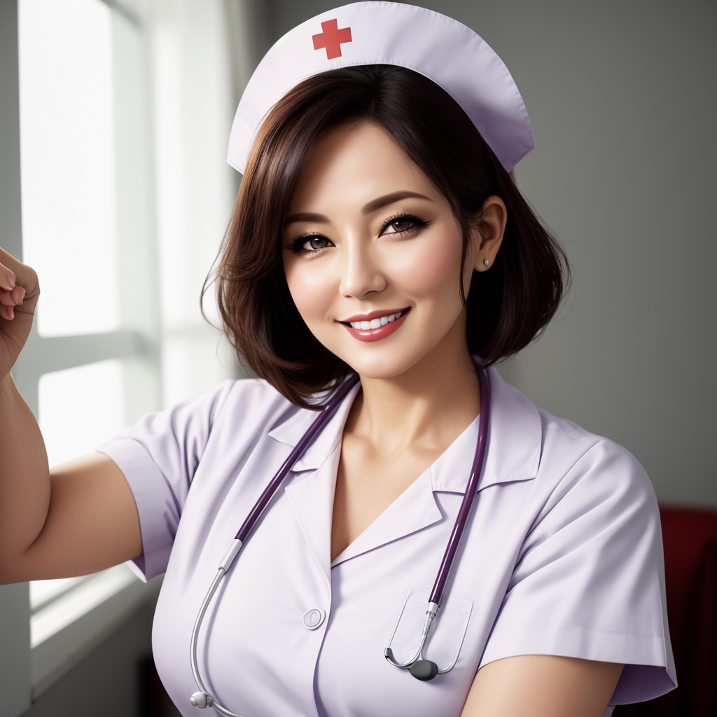 AI画像 - コスチューム（ナース） -  - 8枚目