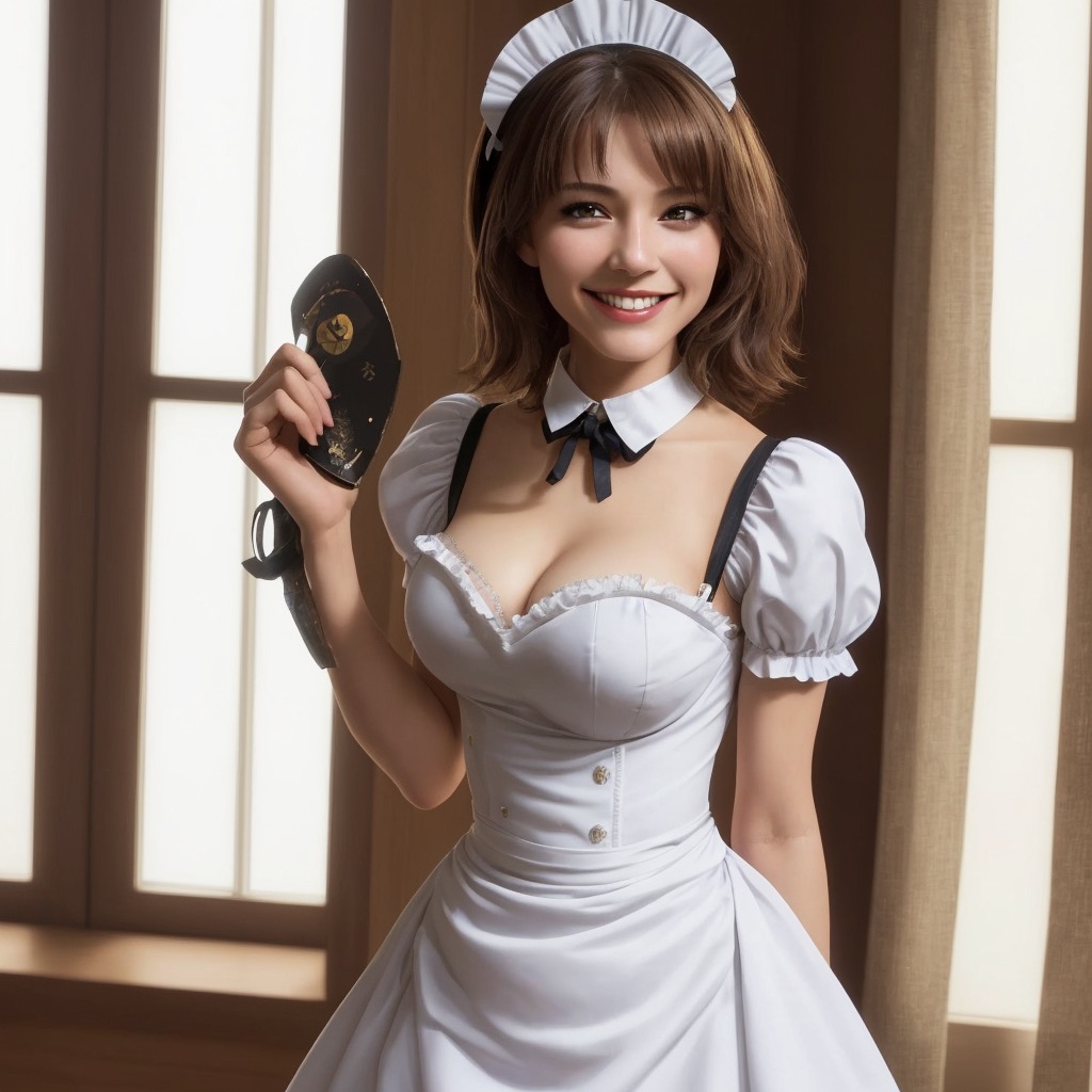 AI画像 - コスチューム（メイド） -  - 3枚目